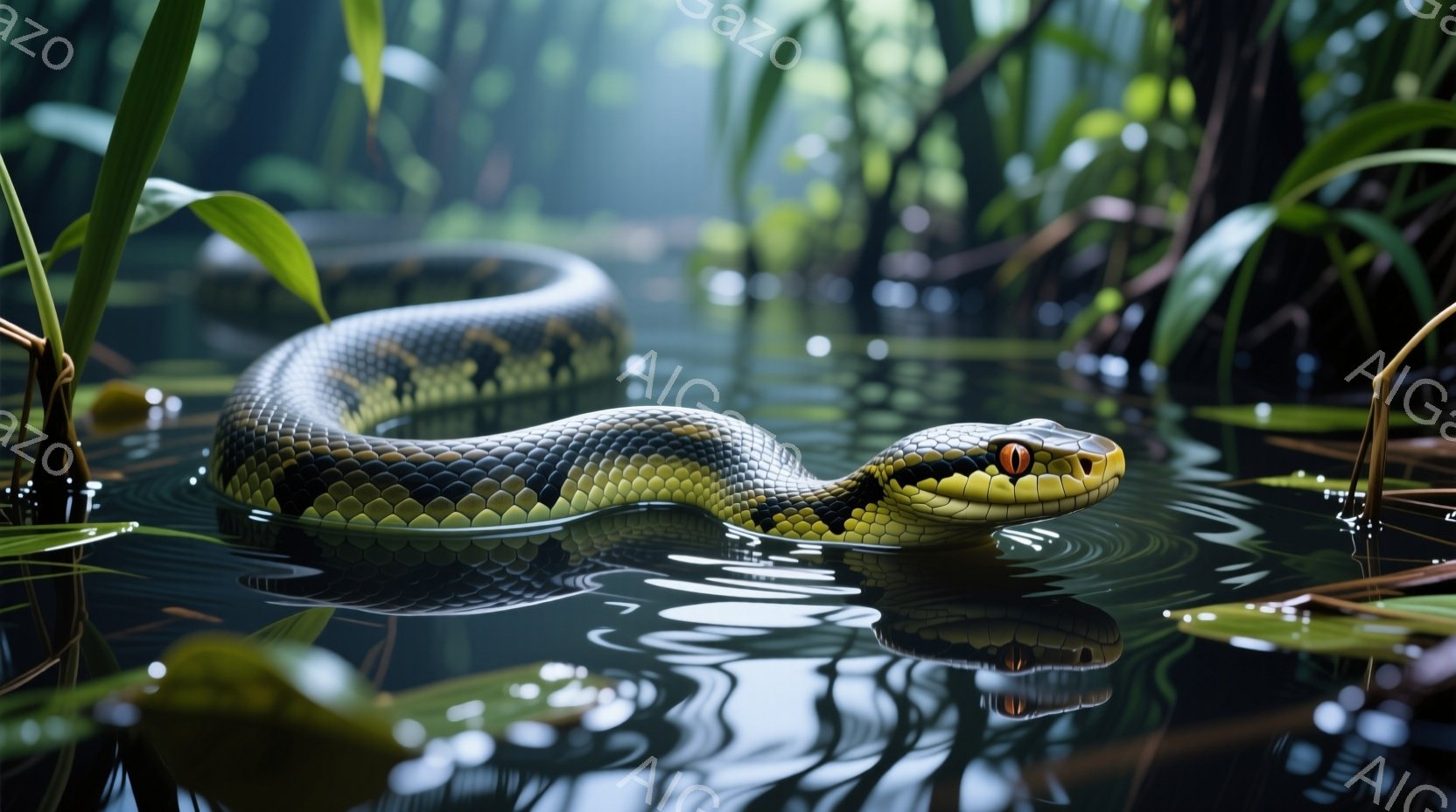 白いメルセデス・ベンツのSUVが緑豊かな自然の中に佇んでいます。車両全体にはカラフルなグラフィックとスポンサーロゴが施されており、オフロード走行に適したタイヤとブラックアウトされたホイールが特徴です。背景には木々や草が生い茂り、晴天で穏やかな雰囲気を感じさせます。