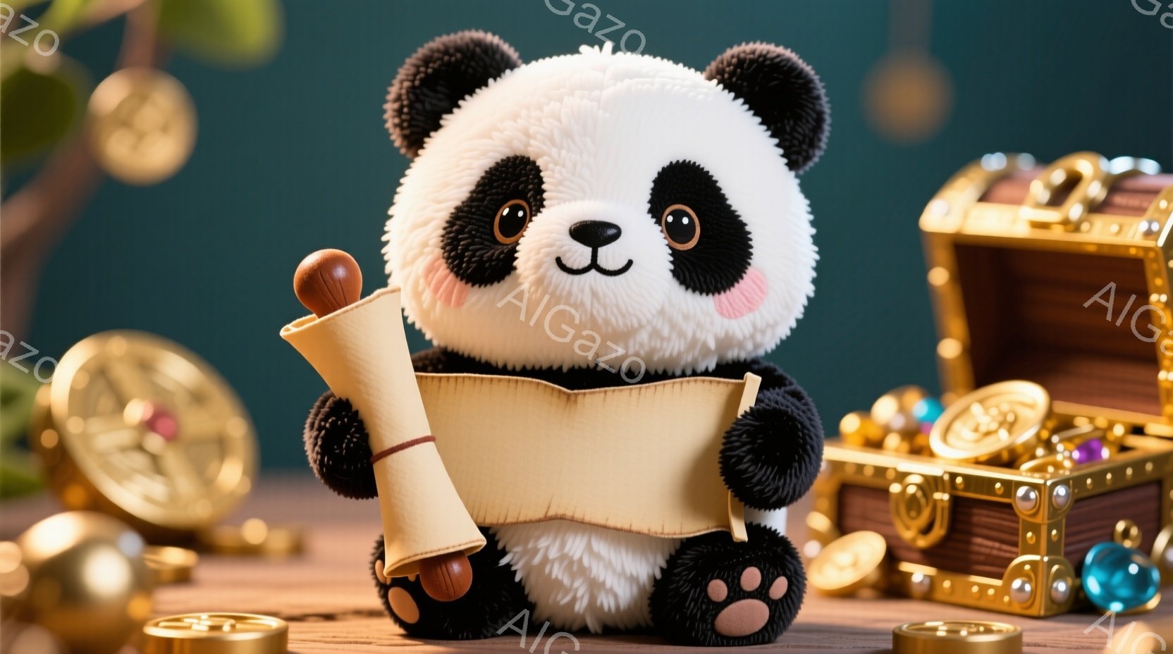 この、カイトプレイセットがあり、ピンクとブラウンのマスコットペンギンが中心です。ペンギンは紙を見ており、それは探索や冒険に関連しています。背景には、雪のような景色と風向計があり、ピンクペンギンの髪飾りと赤いリボンが特徴です。全体として、親切でチャーミングな感覚を持っており、子供向けのイメージとして楽しげで冒険的な空気があります。