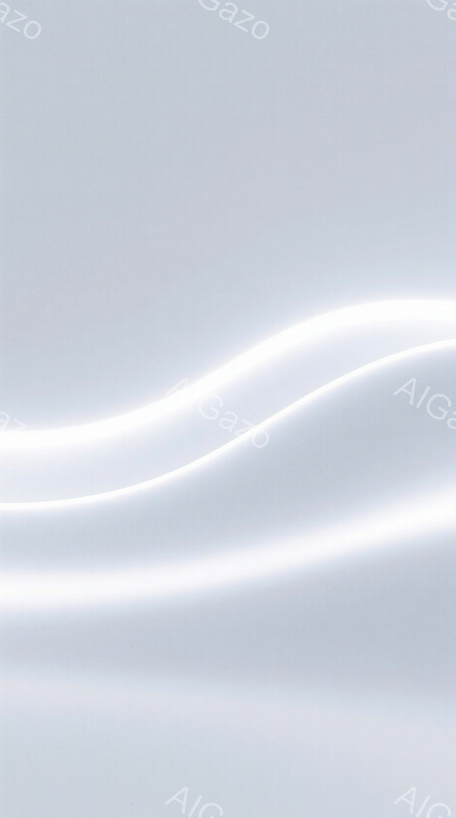 この画像は、白く柔らかい曲線が背景全体に広がっています。光沢のある素材のように見え、陰影によって立体感が強調されています。全体的に静かで、夢のような、または幻想的な雰囲気を醸し出しています。