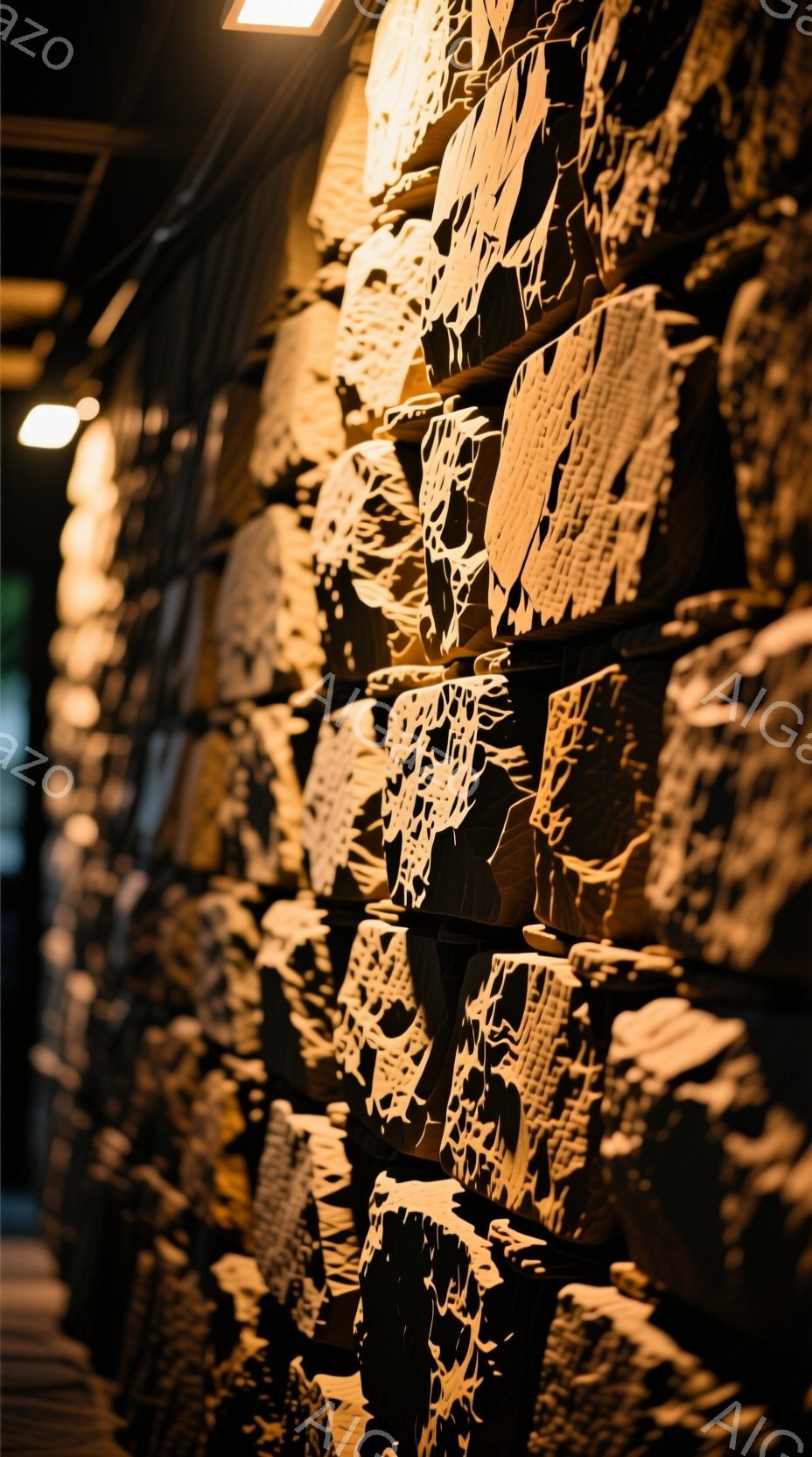 強いコントラストの光と影が特徴的な写真で、人物が密集して写っているように見えます。それぞれの人物はシルエット状で、衣服や髪型などの詳細は不明瞭ですが、密集した配置から、何らかのイベントや集団行動中の様子が推測されます。背景は暗く、人物に焦点が当たっているため、全体的にドラマチックで緊迫感のある雰囲気が漂っています。