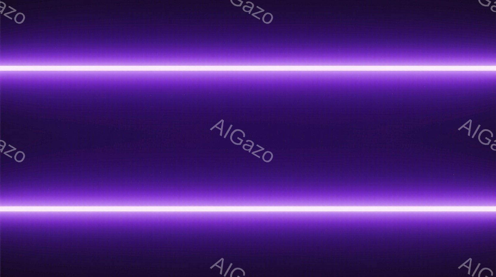 この画像は、暗い紫色のグラデーションが広がる背景に、水平方向に走る鮮やかな白い光の線が描かれています。光の線は、背景の暗闇と対照的に際立ち、未来的な印象を与えます。全体として、ミニマルで抽象的な雰囲気 - AI生成フリー素材