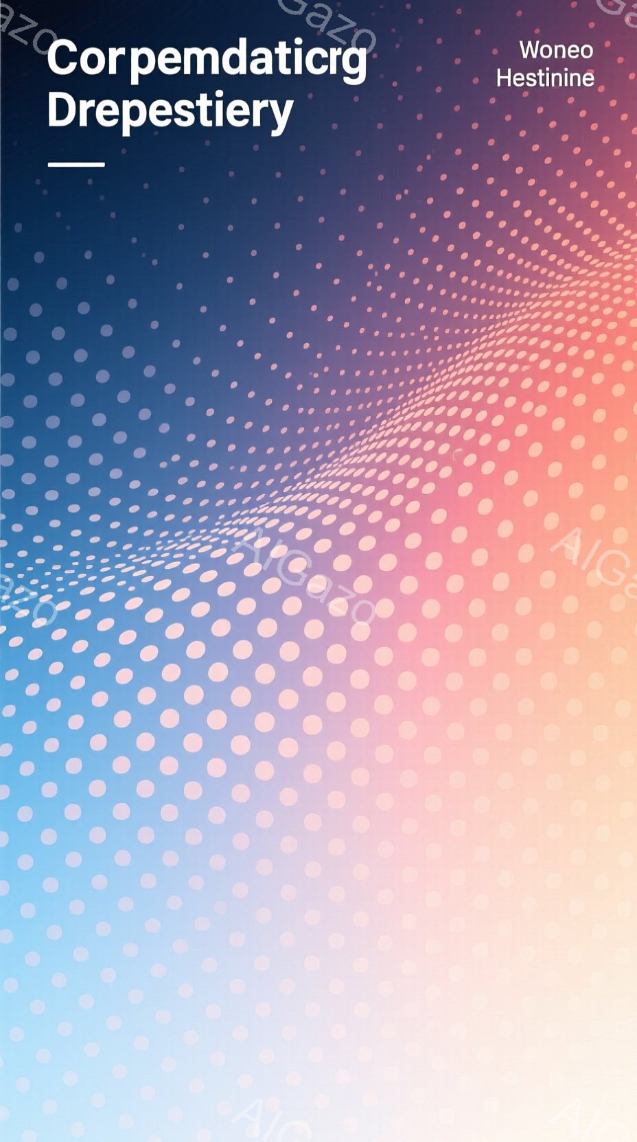 この画像は、青から赤へのグラデーションで構成された点描模様の背景です。点は密度が高く、全体的に滑らかで抽象的な印象を与えます。背景に人物や具体的なオブジェクトはなく、色とテクスチャが中心となっています。