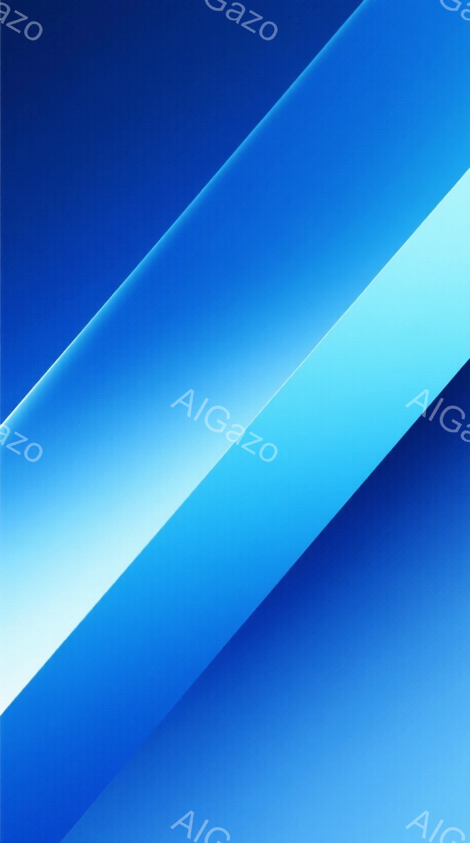 この画像は鮮やかな青色のグラデーションで構成されており、画面の左上から右下へと色が変化している。白に近い淡い青から深みのある濃い青へと移行しており、全体的に穏やかで静謐な雰囲気を醸し出している。背景に特定のオブジェクトや人物は存在せず、色の変化のみが強調されている。